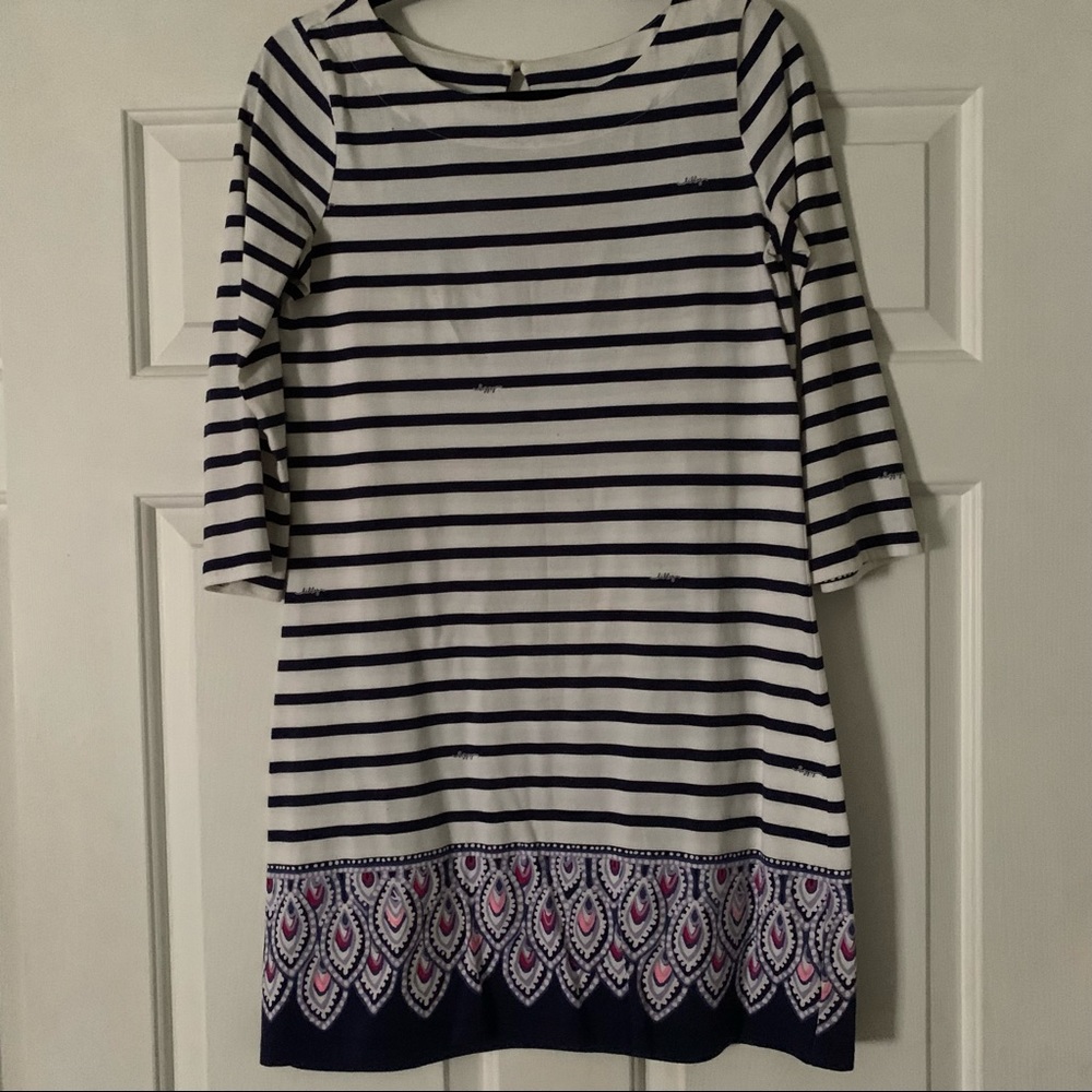 Lilly Pulitzer Striped Longsleeve Dress
